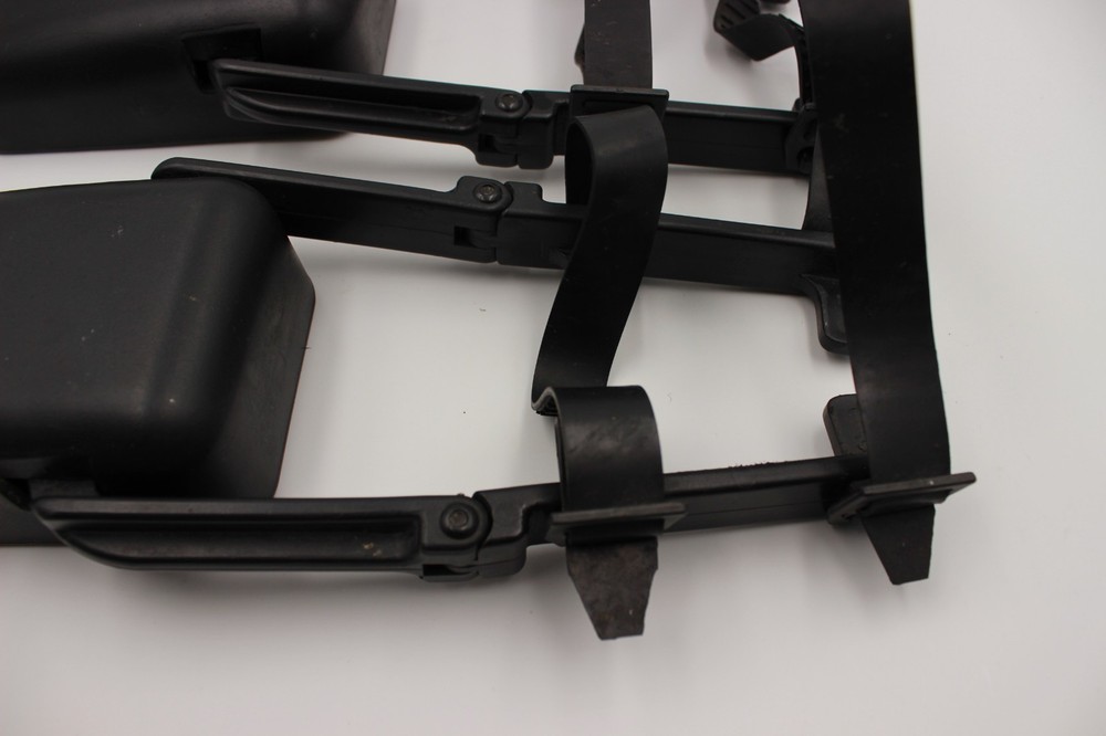 Universal Tow Mirrors – Clip-On, Adjustable, Rubber Strap Secured