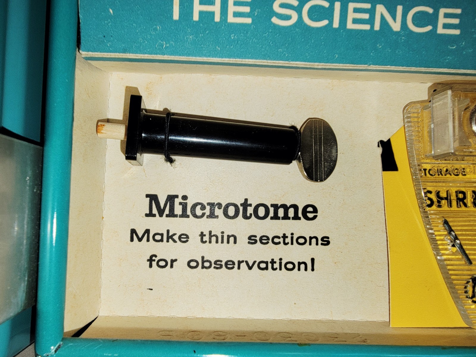 1960s LIONEL-PORTER BIOCRAFT BIOLOGY LAB. BRAND NEW, UNUSED *RARE* 3 SECTIONS!