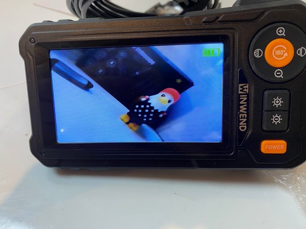 WINWEND Endoscope Camera with Light - 4.3" LCD Screen 16.5ft