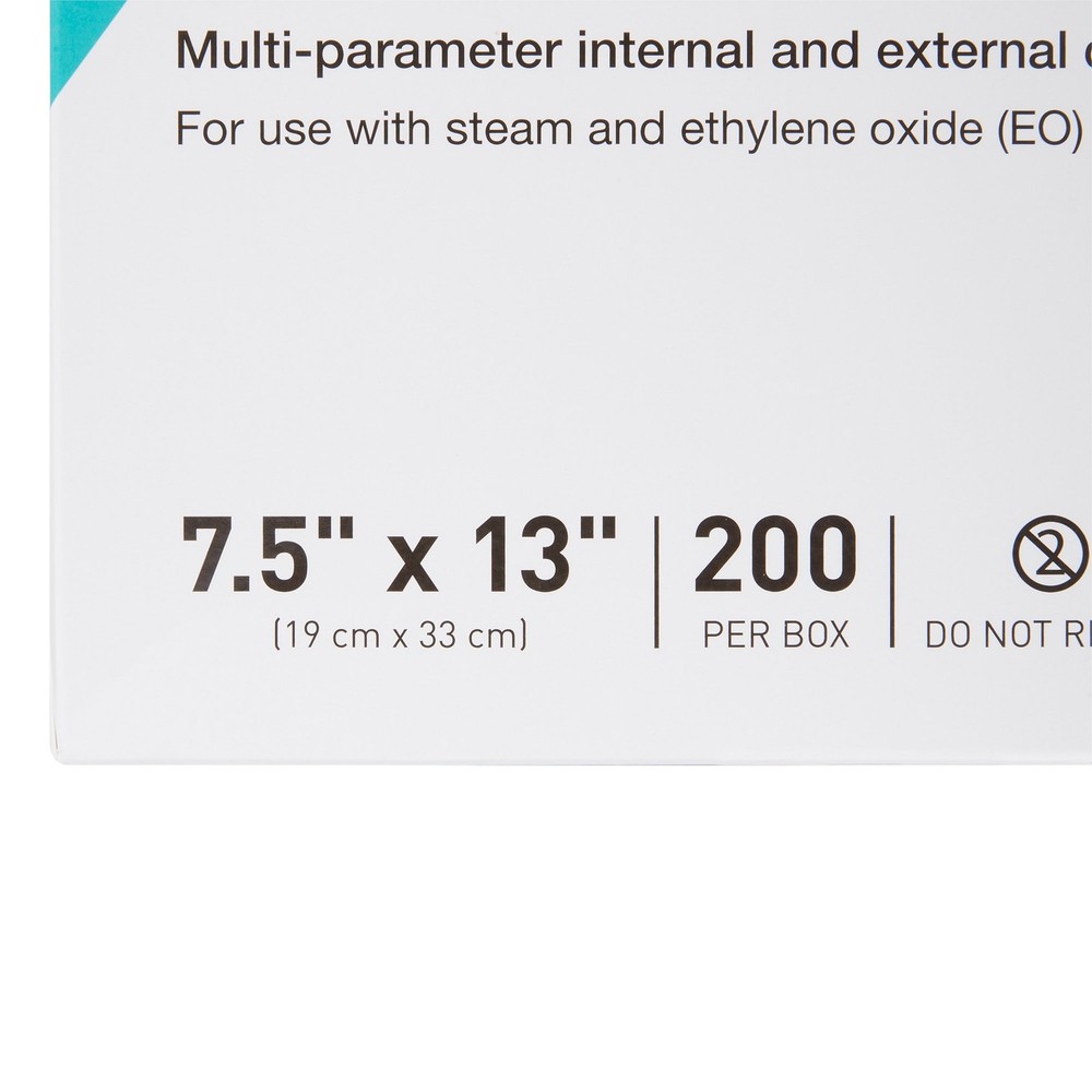 McKesson Argent Sure-Check Sterilization Pouch Transparent White 7-1/2 X 13