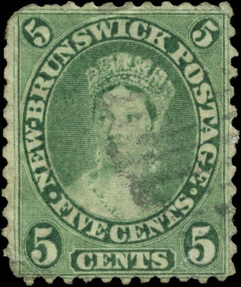 Canada, New Brunswick  Scott #8 Used