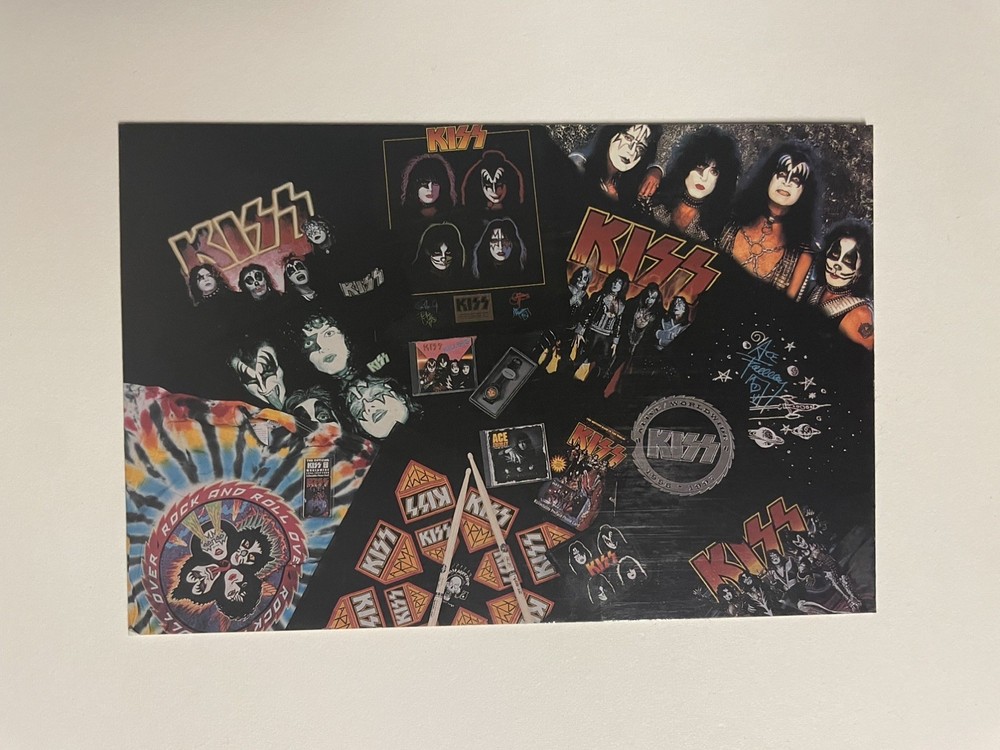 KISS PROMO POSTCARD 1997 VG SHAPE