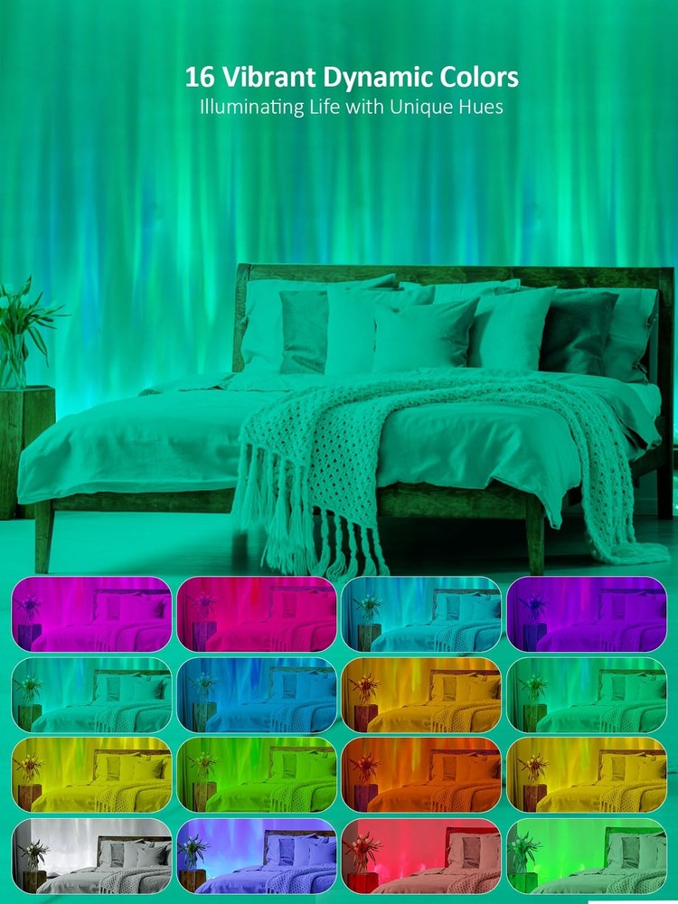 Transform Your Room With Dynamic Aurora Light - Music Sync Wall Washer
