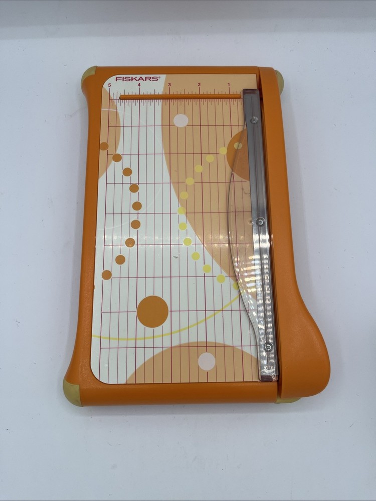 Fiskars Card Making Bypass Trimmer 9" Paper Cutter Guillotine
