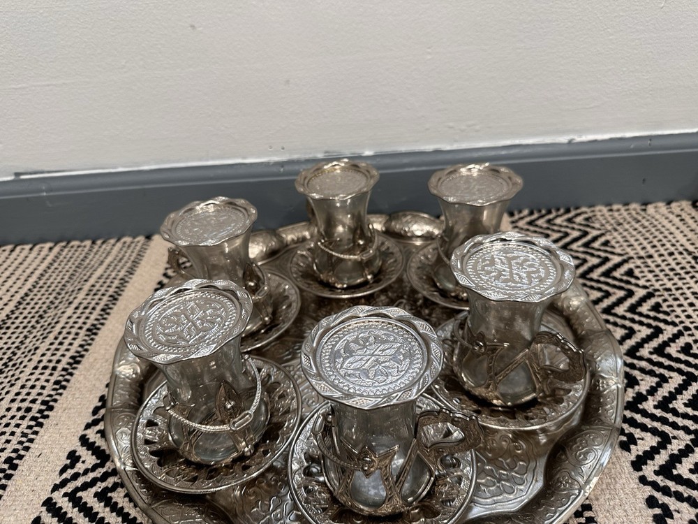 Traditional Silver Tea Set for 6