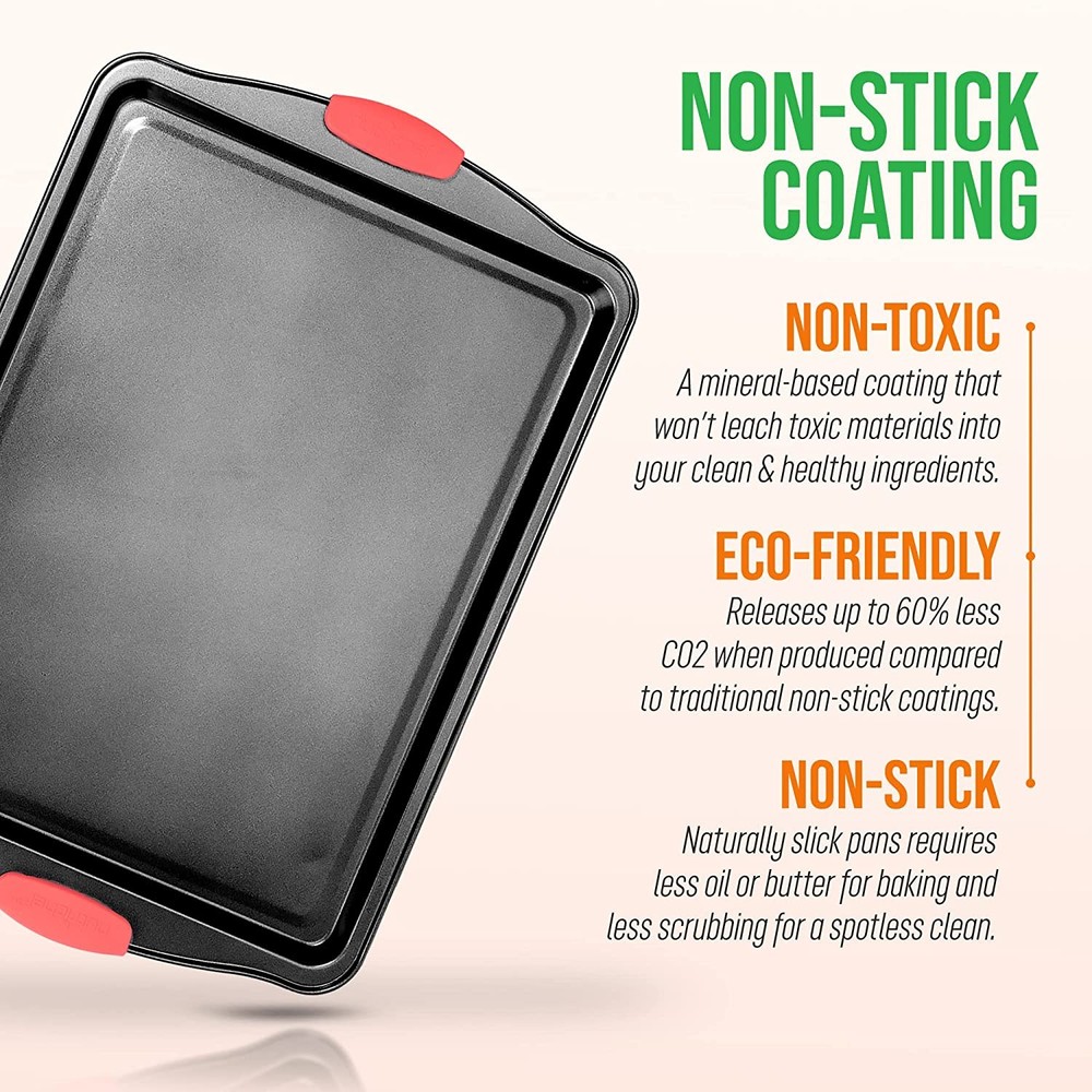 Nutrichef BKNCSBS3SMEDCS Medium Cookie Sheet
