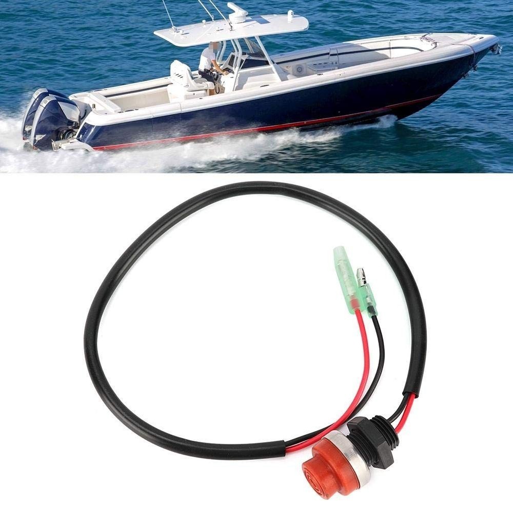 For 1989 Evinrude Johnson Outboard Start Button Boat Button Switch, Start Stop S