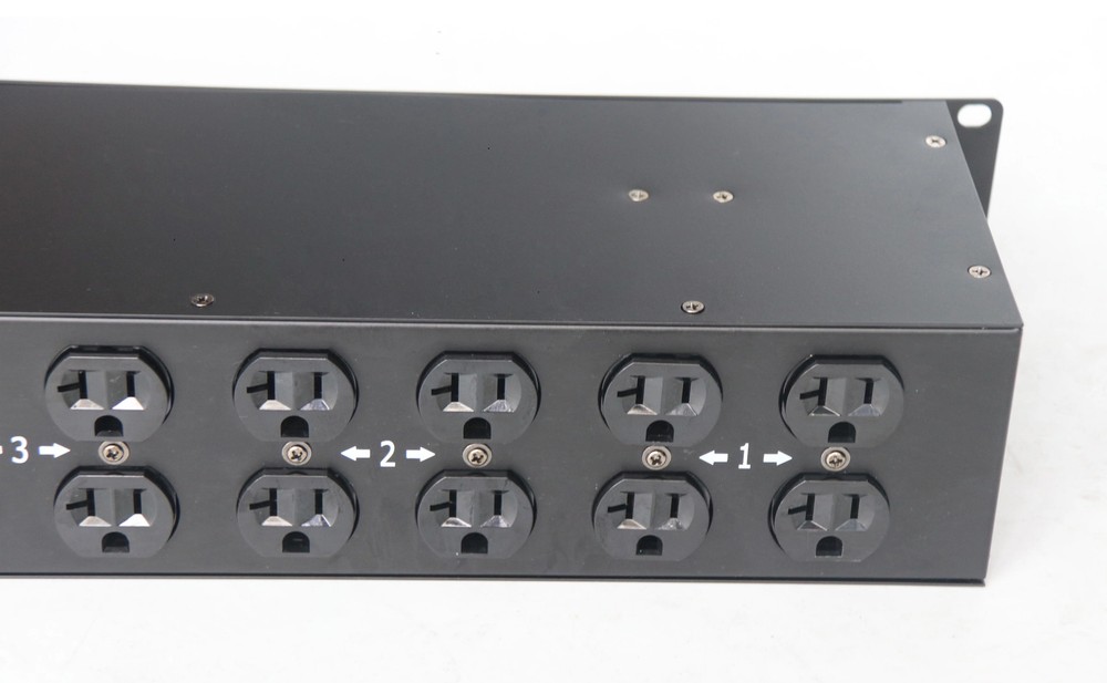 20A Edison Distribution Rack Panel Box