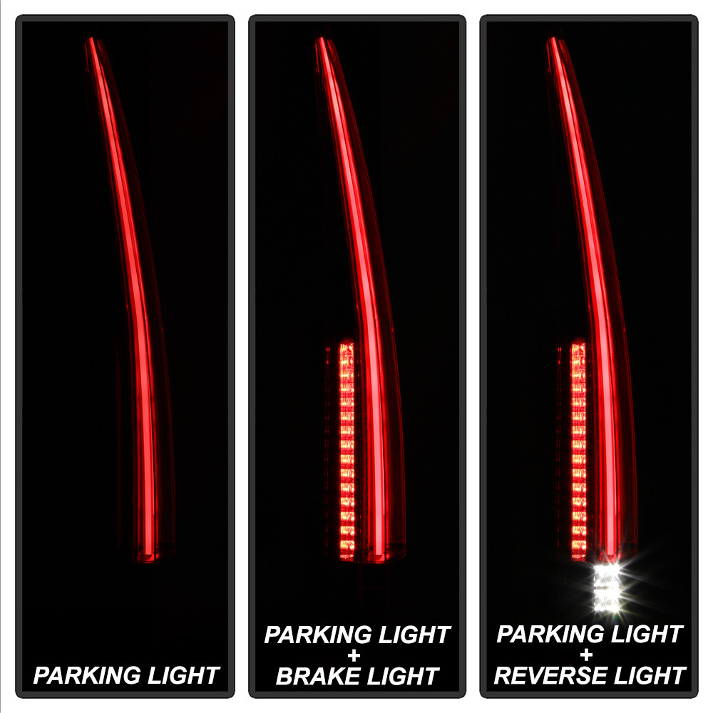 Upgrade Design For 2007-2014 Cadillac Escalade ESV LED Tail Lights Brake Lamps