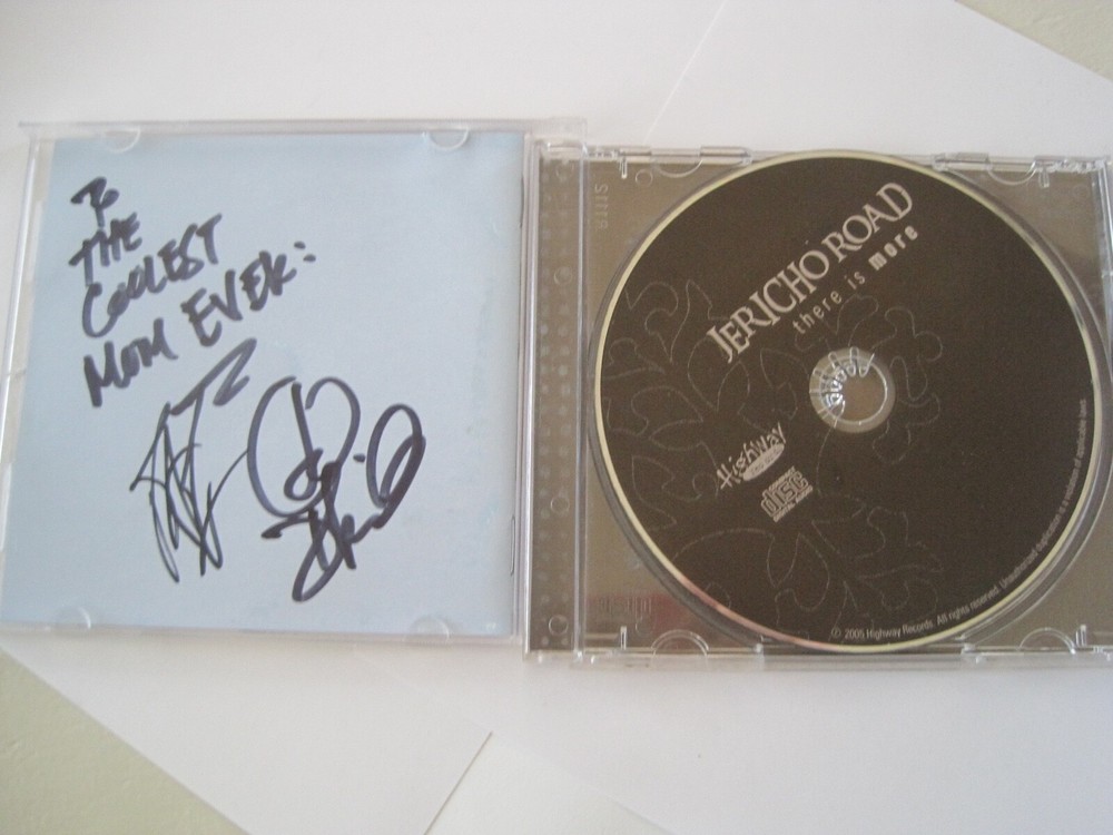 Jericho Road CD Signed "To the Coolest Mom Ever"