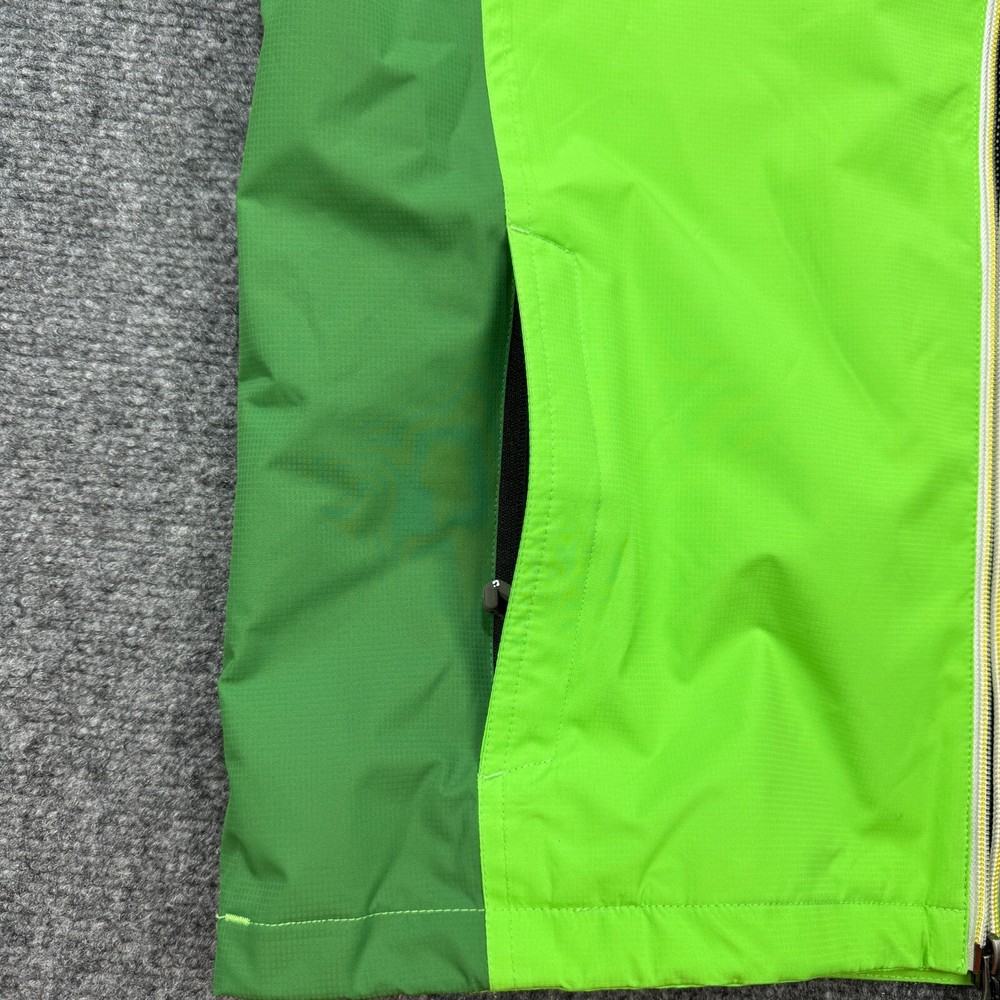 Killtec Parka Boys 14 Green Outer Shell Waterproof Windproof Full Zip Jacket