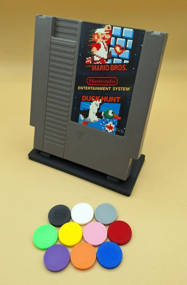 Handheld Console / Video Game Cartridge Display Stand, 3D Printed, Robust Ver