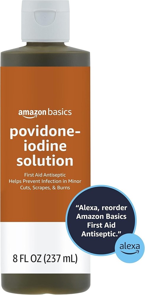 Basics First Aid Antiseptic 10% Povidone Iodine Solution