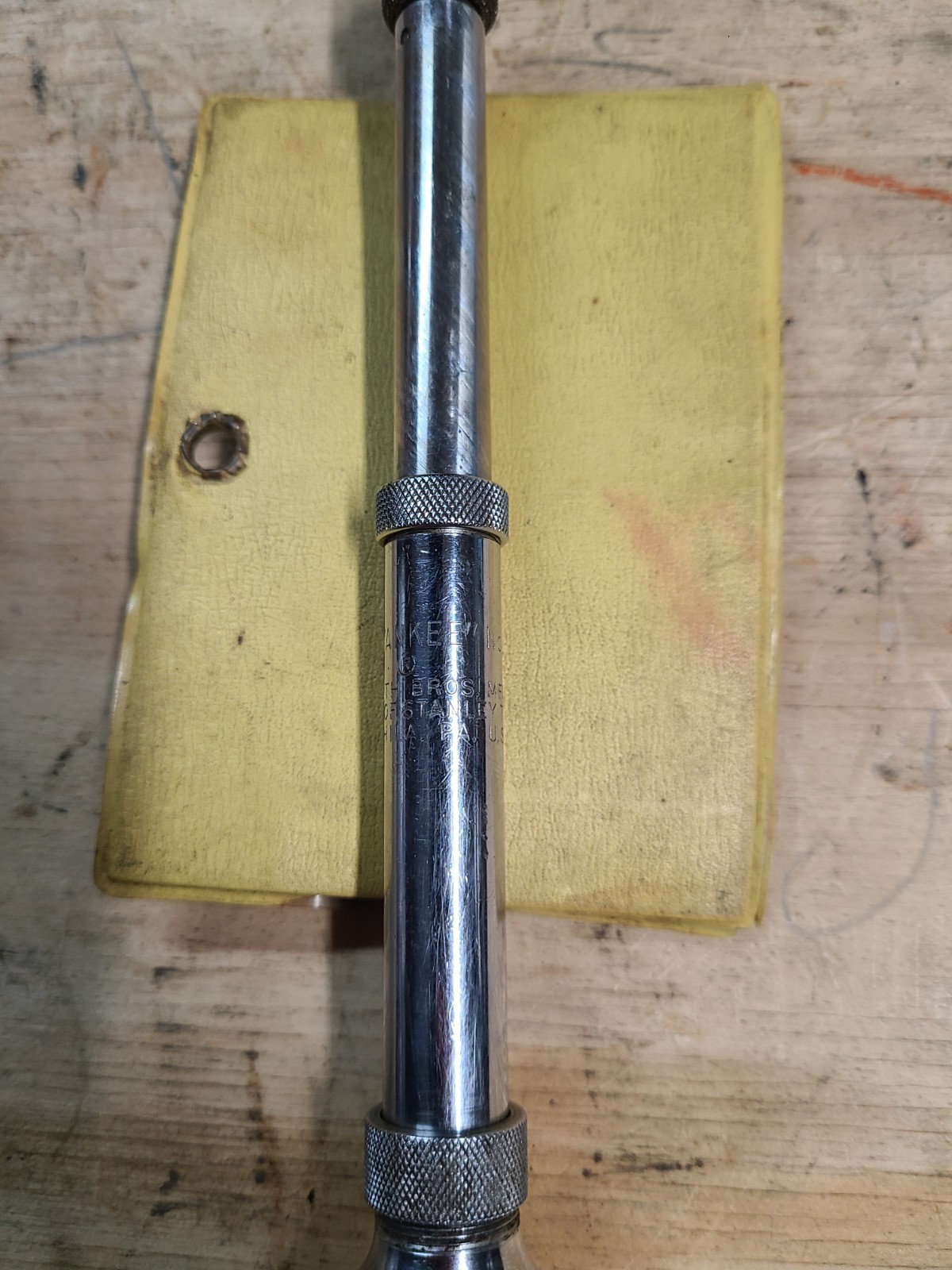 North Bros YANKEE No. 41 Push Drill w/ Bits Some NOS USA Stanley Vintage