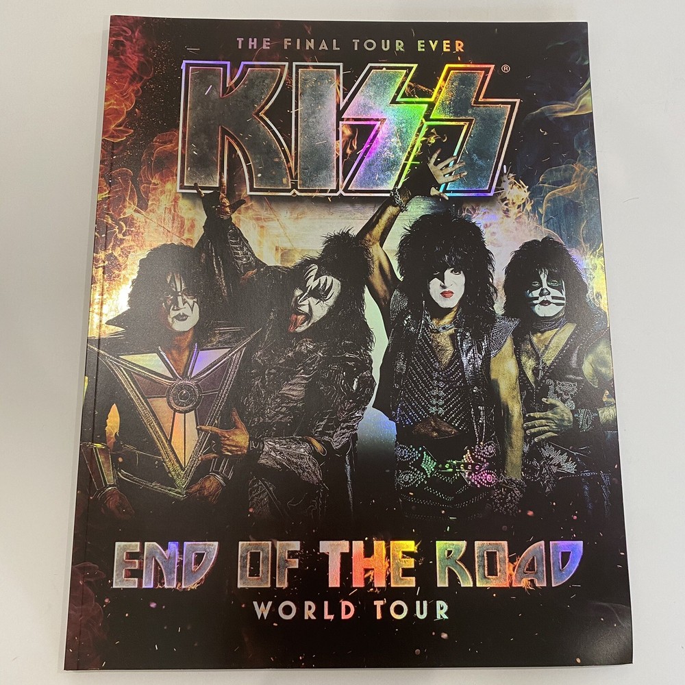 KISS End Of The Road Final Tour Ever Book Program Tourbook V2 Version 2 Simmons