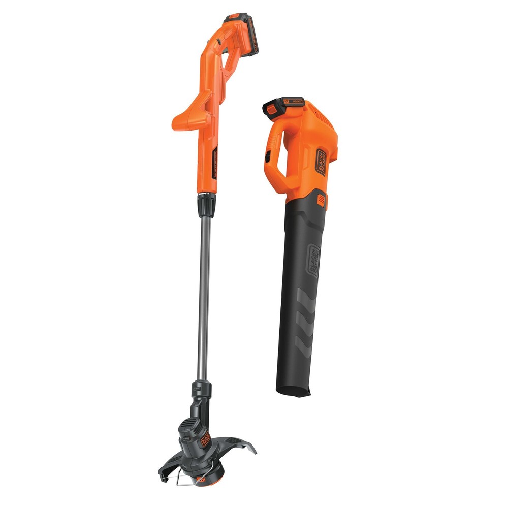 BLACK+DECKER 20V Max*Axial Leaf Blower And String Trimmer Combo Kit - BCK279D2