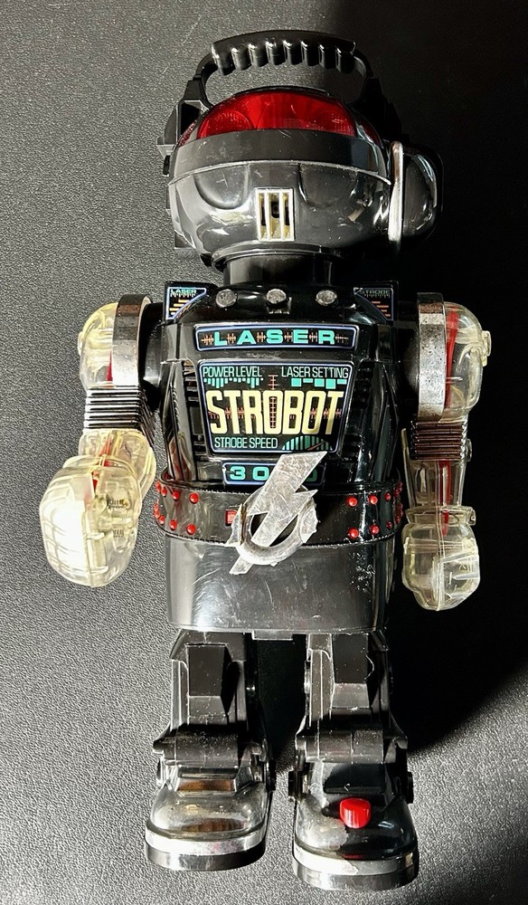 Strobot - Vintage - 1984 - Robot - New Bright Industrial Co. Ltd - Needs Work