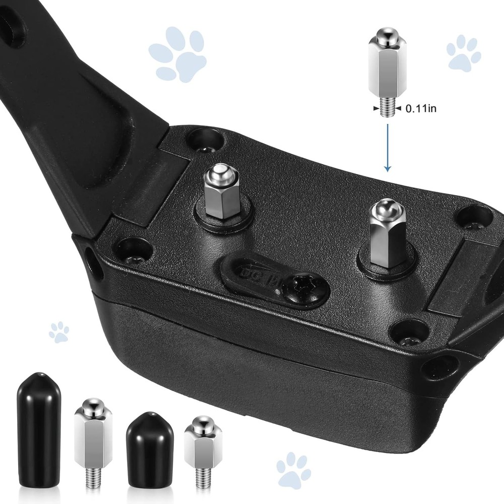 12 Pcs Extra Contact Points Replacement Part for Dog Training Collars Pet Shock
