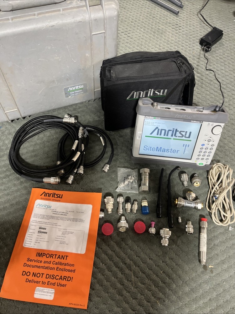 Anritsu S331E Site Master Certified By Anritsu