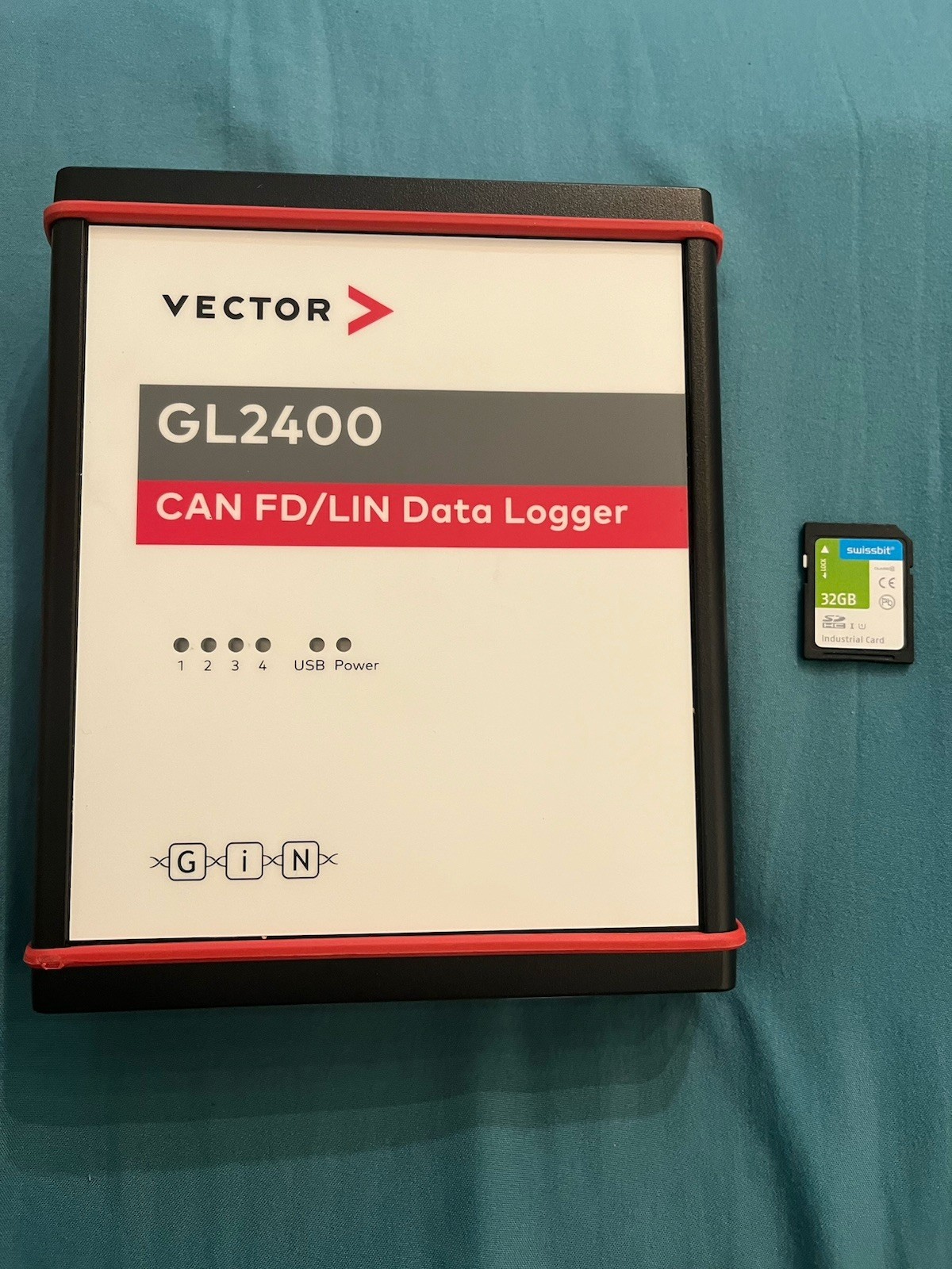 New Vector GL2400 Data Logger CAN FD Support in Compact Housing NEW OPEN BOX