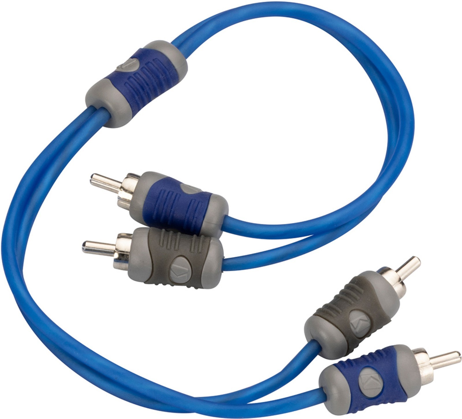 KICKER KI203 2-CHANNEL K-SERIES INTERCONNECT RCA SIGNAL AMPLIFIER CABLE 0.98FT