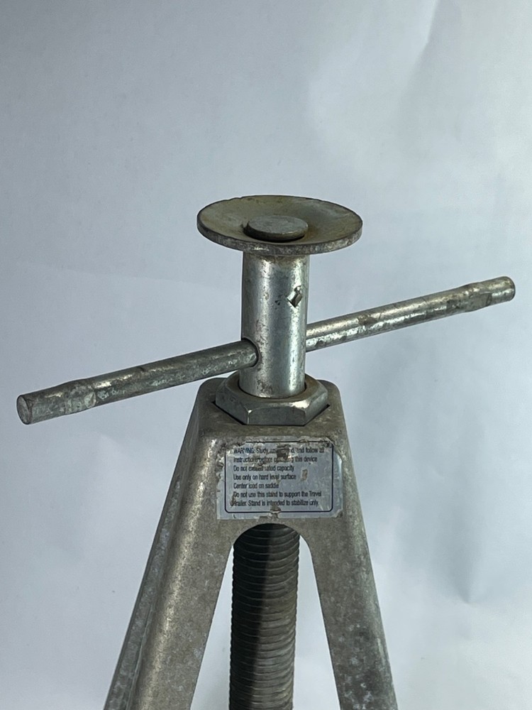 Pair Aluminum RV Stabilizer Stack Jacks | Adjustable 11"–17" | 6000 lb Capacity