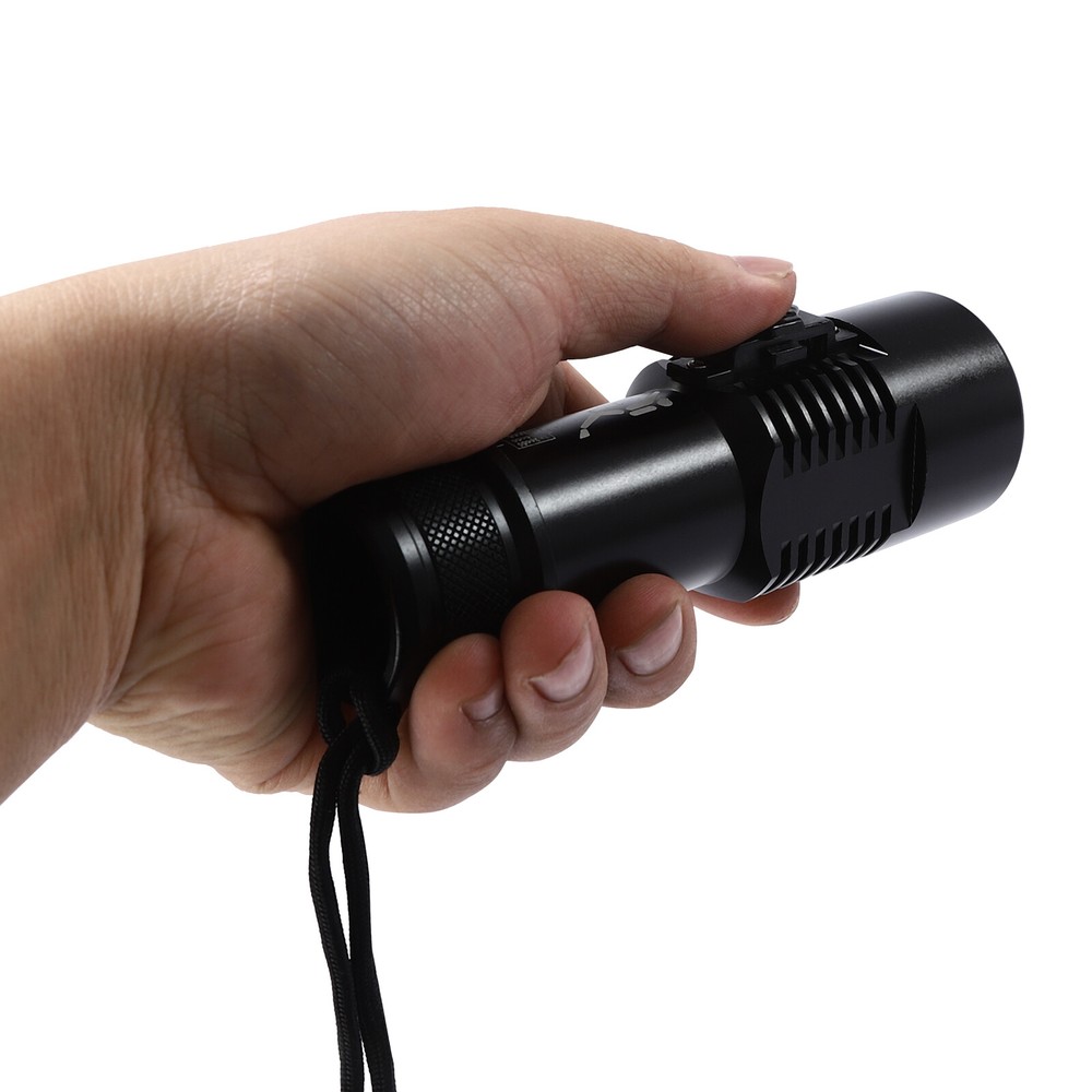 LED Dive Light, Waterproof Compact Bright Diving Torch, Submersible Flashlight