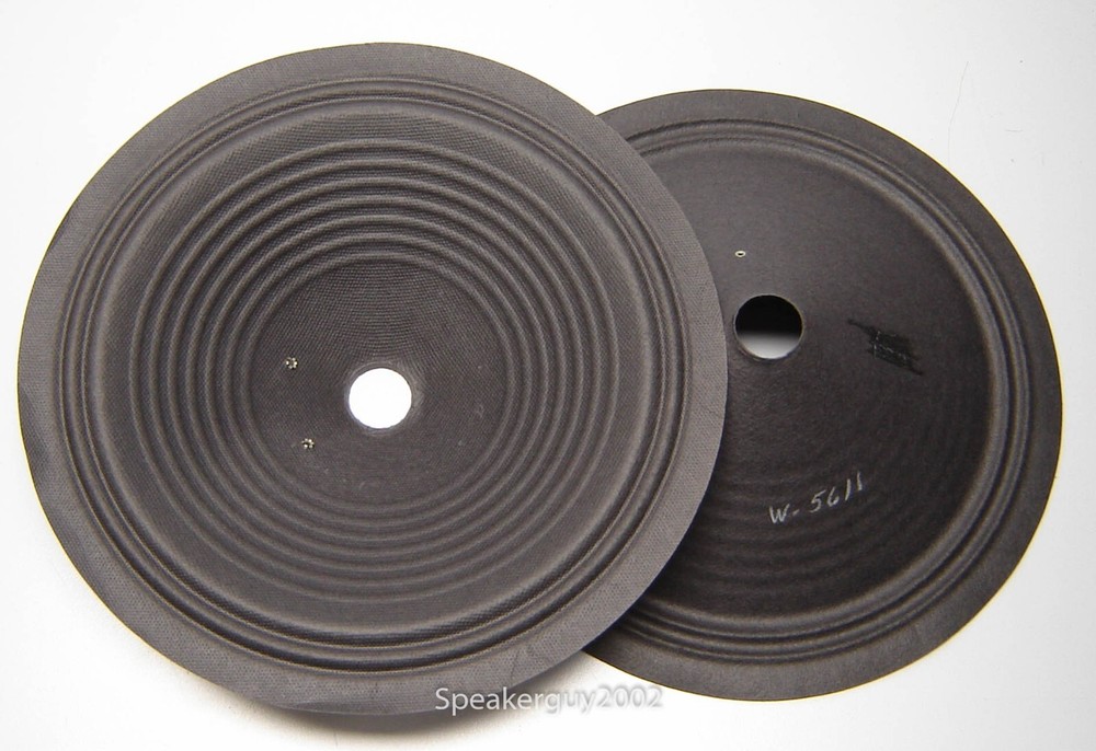 Pair 8" Paper Cones - Speaker Parts - W5611