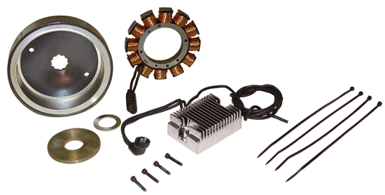 Complete Charging System 32 Amp For 70-99 Harley Shovelhead Evolution 17833