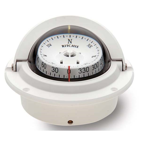 Ritchie F-83 Voyager Flush Mount White 3"
