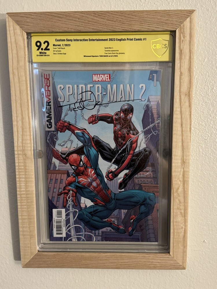 Graded Comic Book Display Frame CGC CBCS Slabs Wall Hanging Custom Made 