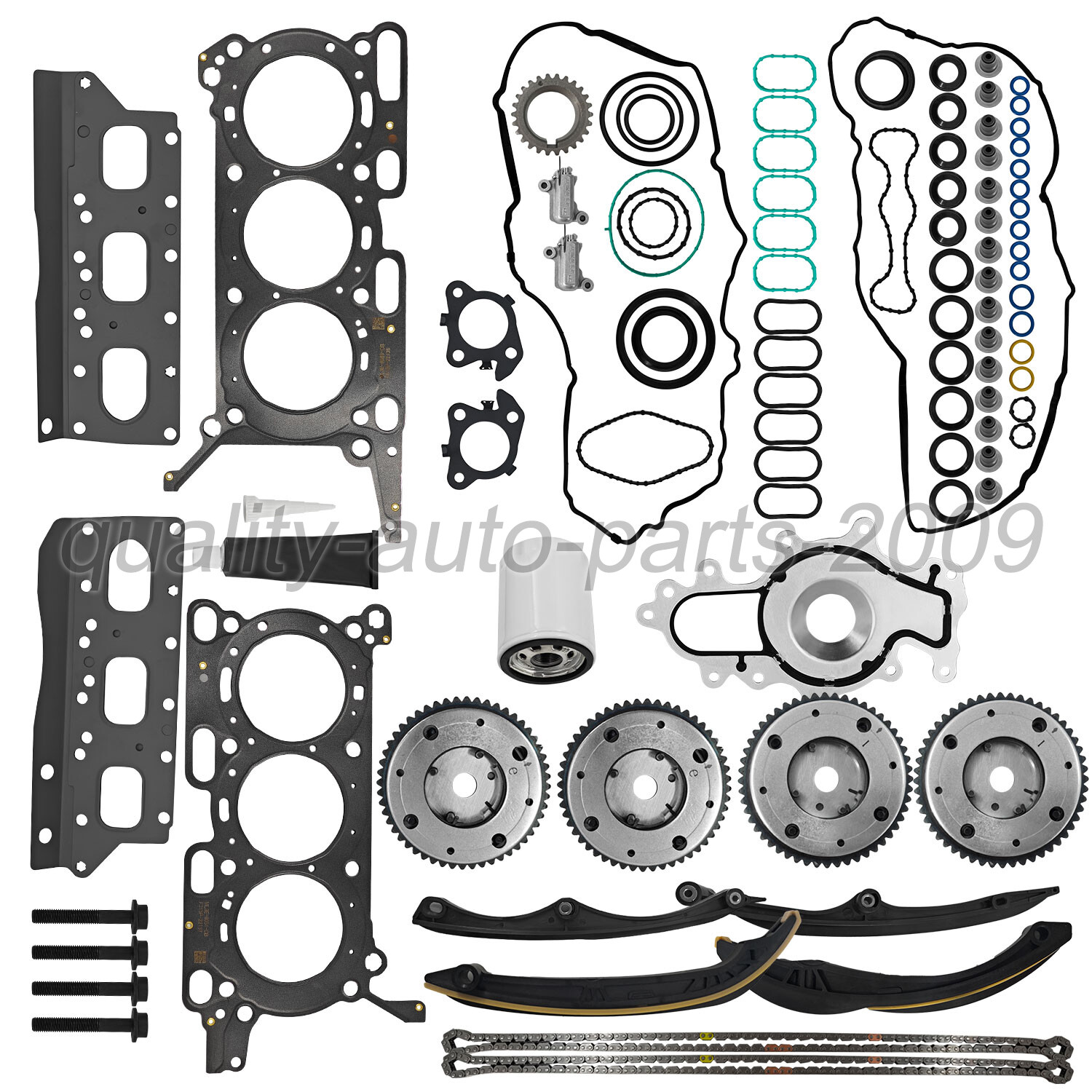 3.5L Engine Timing Chain Kit For 2017-2024 Ford F150 Ecoboost 18-24 Expedition