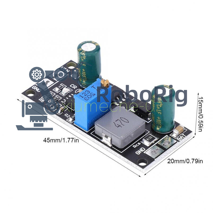 12V MPPT Solar Panel Controller LiFePO4 Li-ion Lithium Battery Charger Module M
