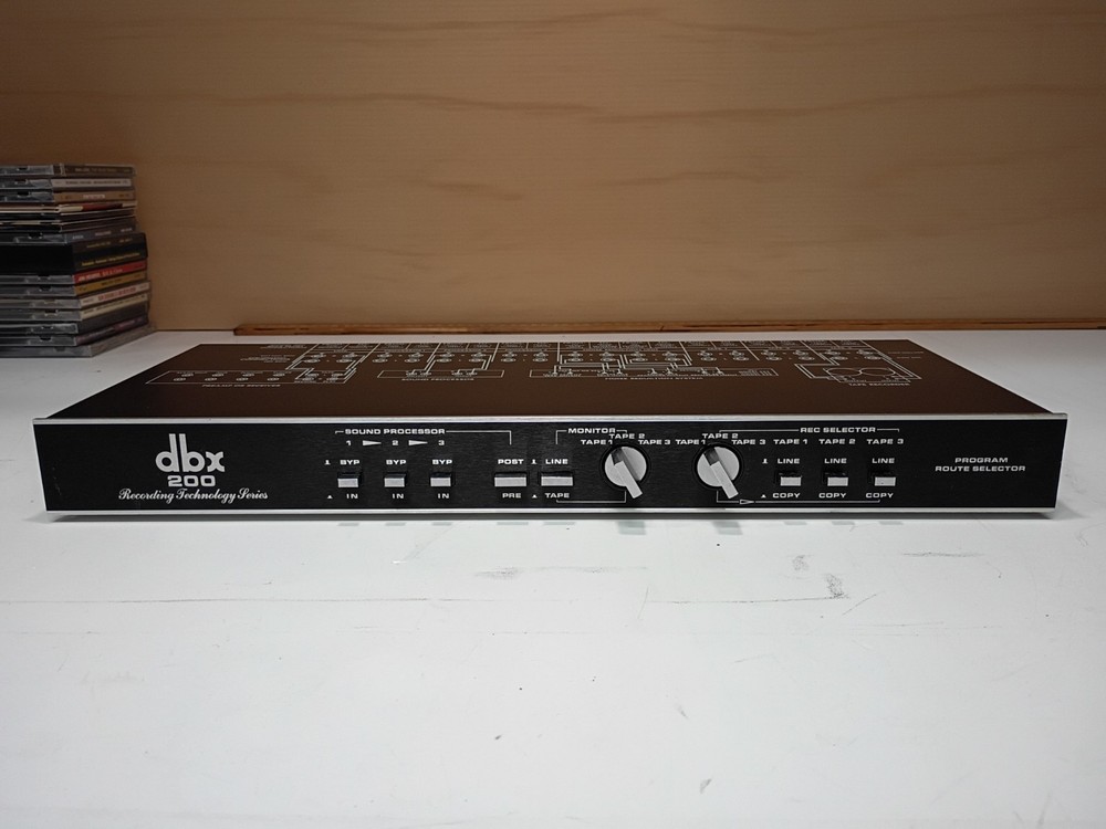Untested Vintage DBX 200 Program Route Selector Recording Technology Series