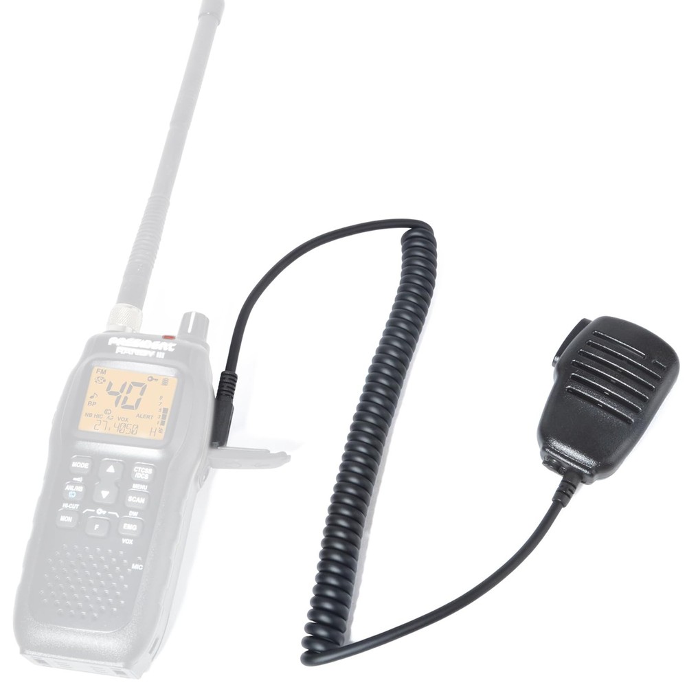 Handheld Two-Way Radios Shoulder Speaker Mic with Rotating Clip for President...