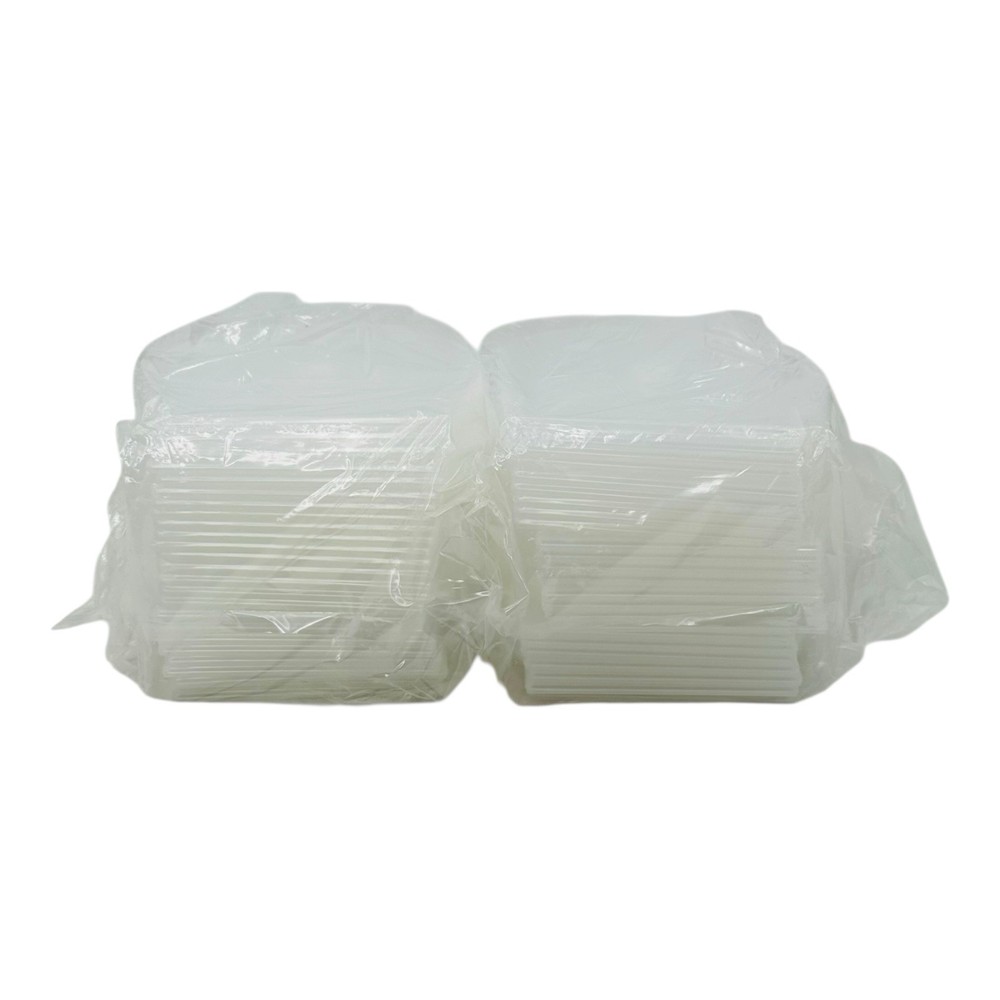 50 Count CD Case DVD Case Clear Trimpak Plastic Clamshell Disc Cases