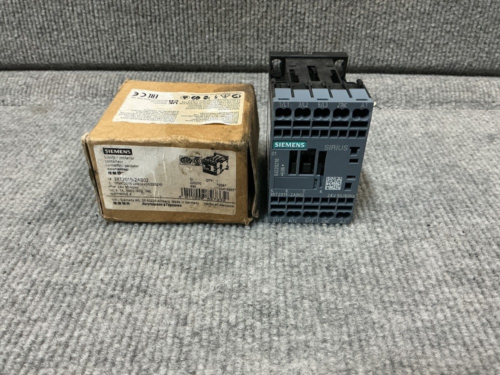SIEMENS 3RT2015-2AB02 Sirius Contactor