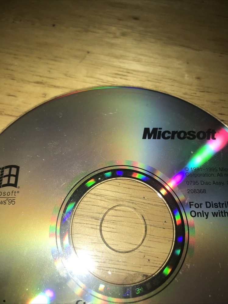 Microsoft Windows 95 Companion Disk Only Free Shipping