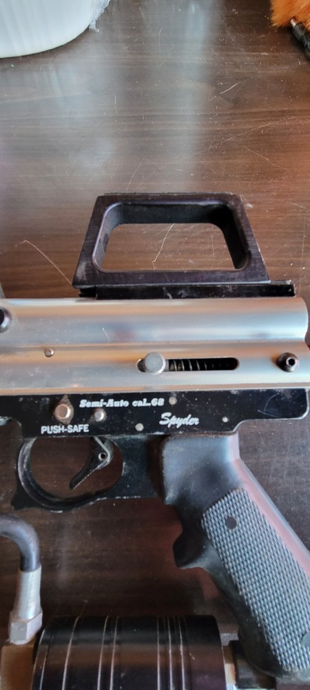 Old School Spyder Paintball Gun Untested