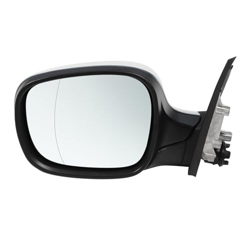 Driver Side Mirror Assembly Compatible with X3 2011-2014 Side View Left White