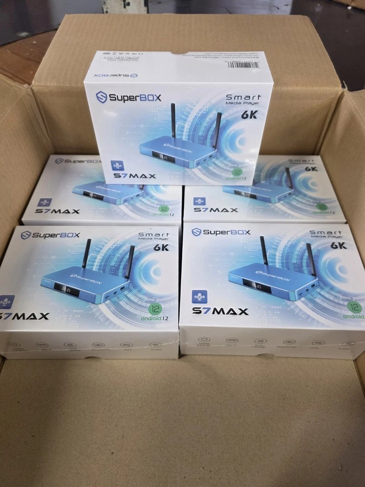 SUPERBOX S7 MAX Streaming Media Player
