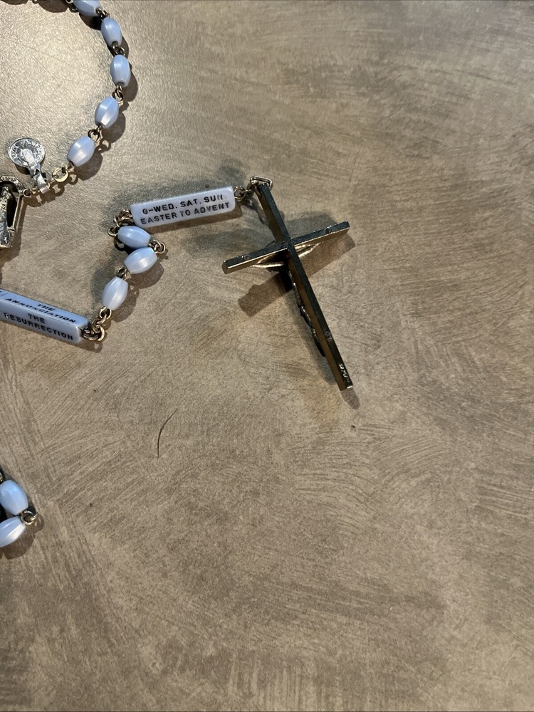 BEAUTIFUL VINTAGE CATHOLIC ROSARY #15