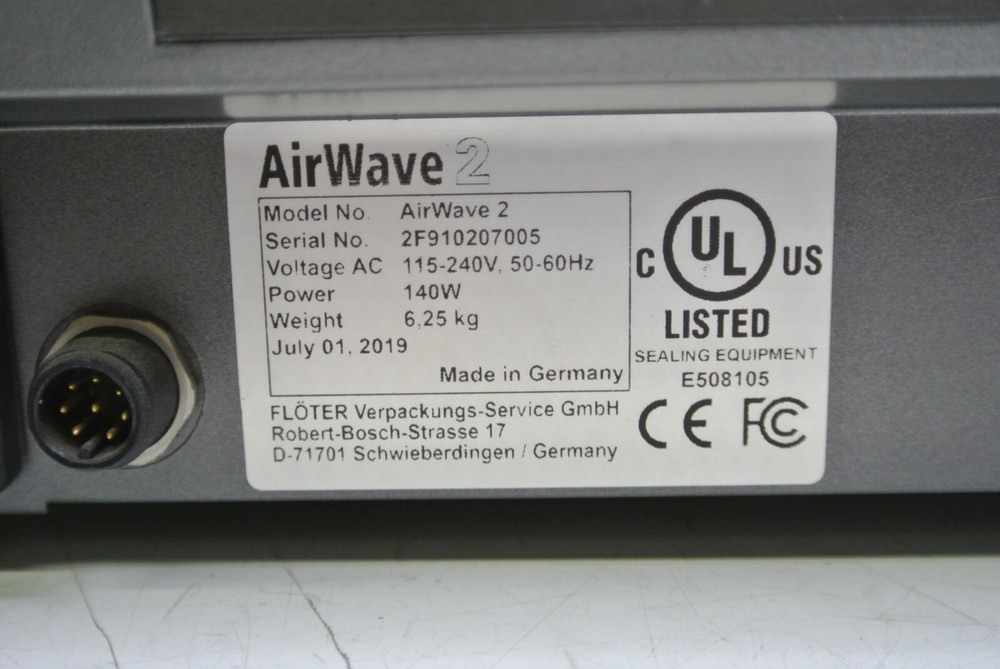 Airwave 2 Air Cushion Pillow Machine