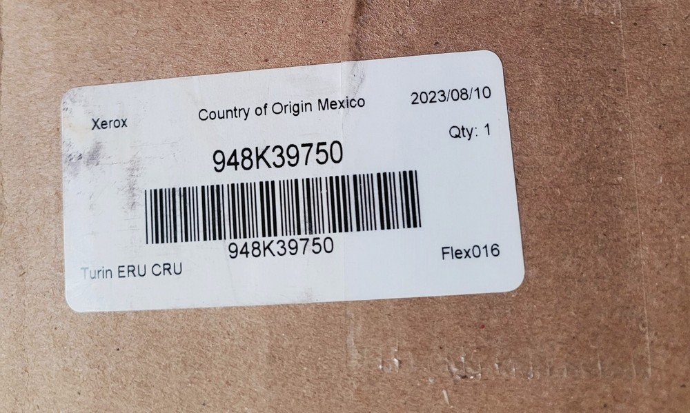 Xerox 948K39750 Imaging Drum Unit Open Box