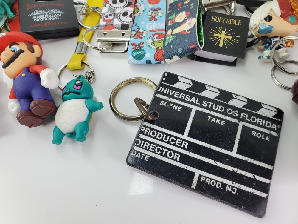 Vintage Keychain Lot Collectable