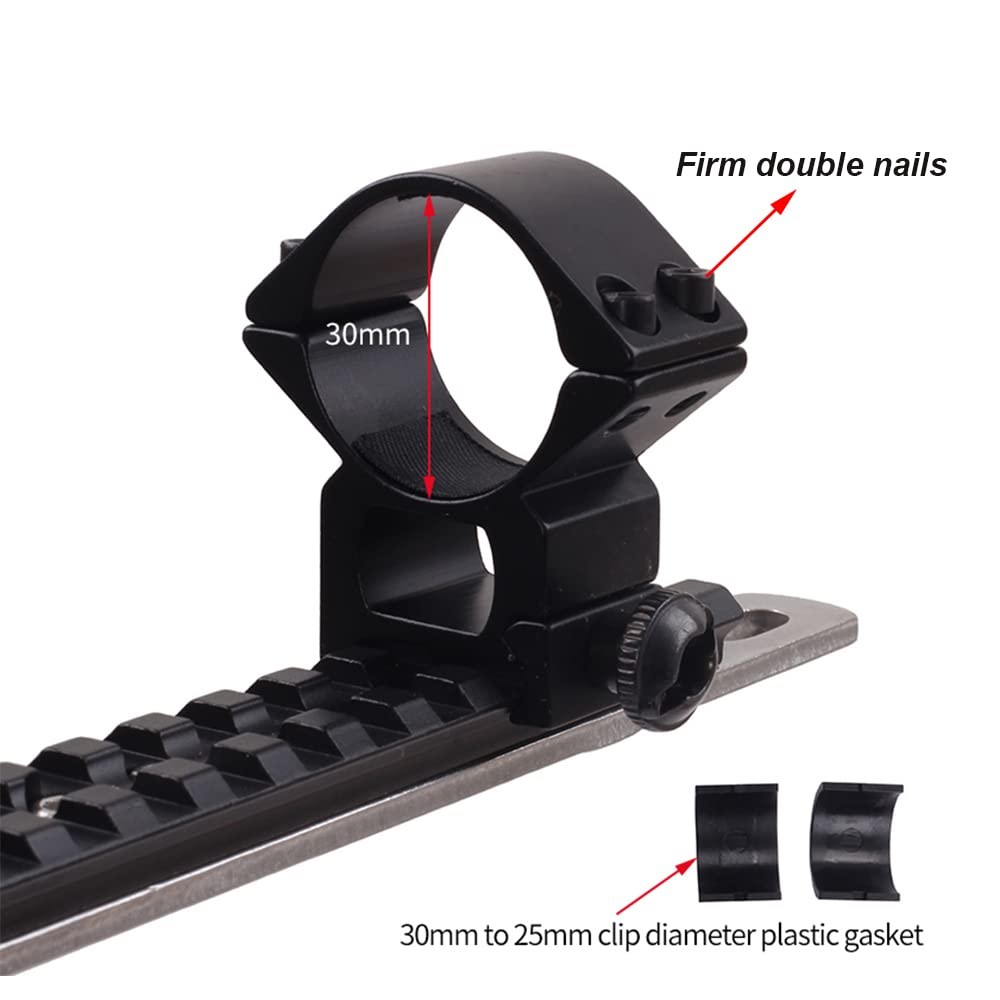 Archery Flashlight Mount Stabilizer - Compound Bow Light Holder Bracket Stabi...