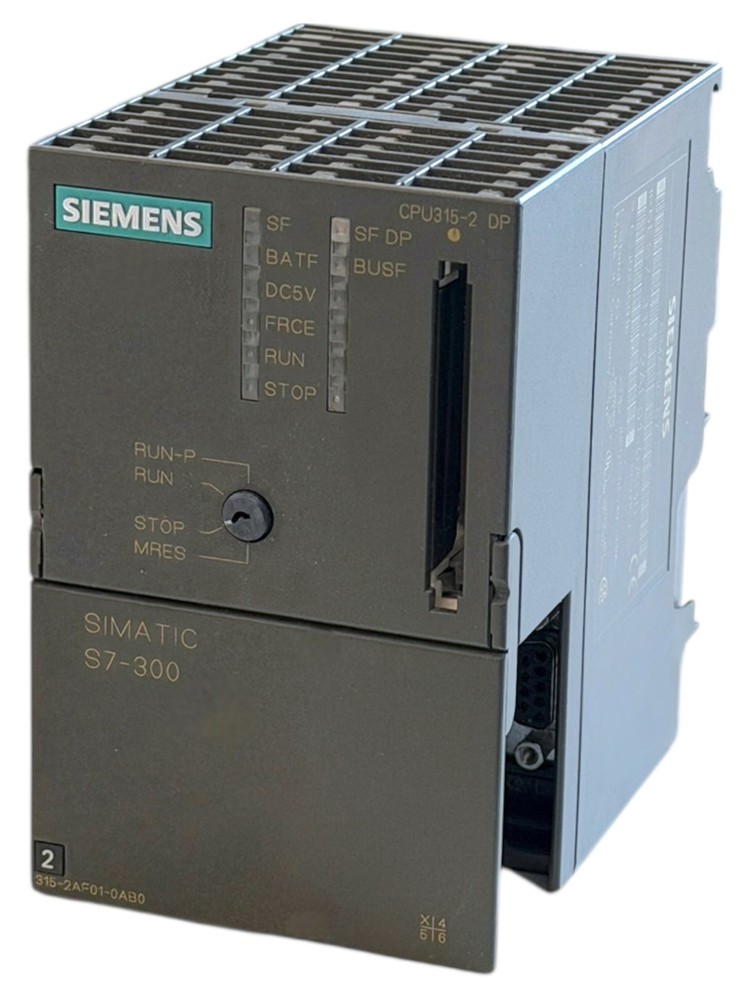 Siemens SIMATIC S7-300 6ES7315-2AF01-0AB0 CPU 315-2 DP Central Module