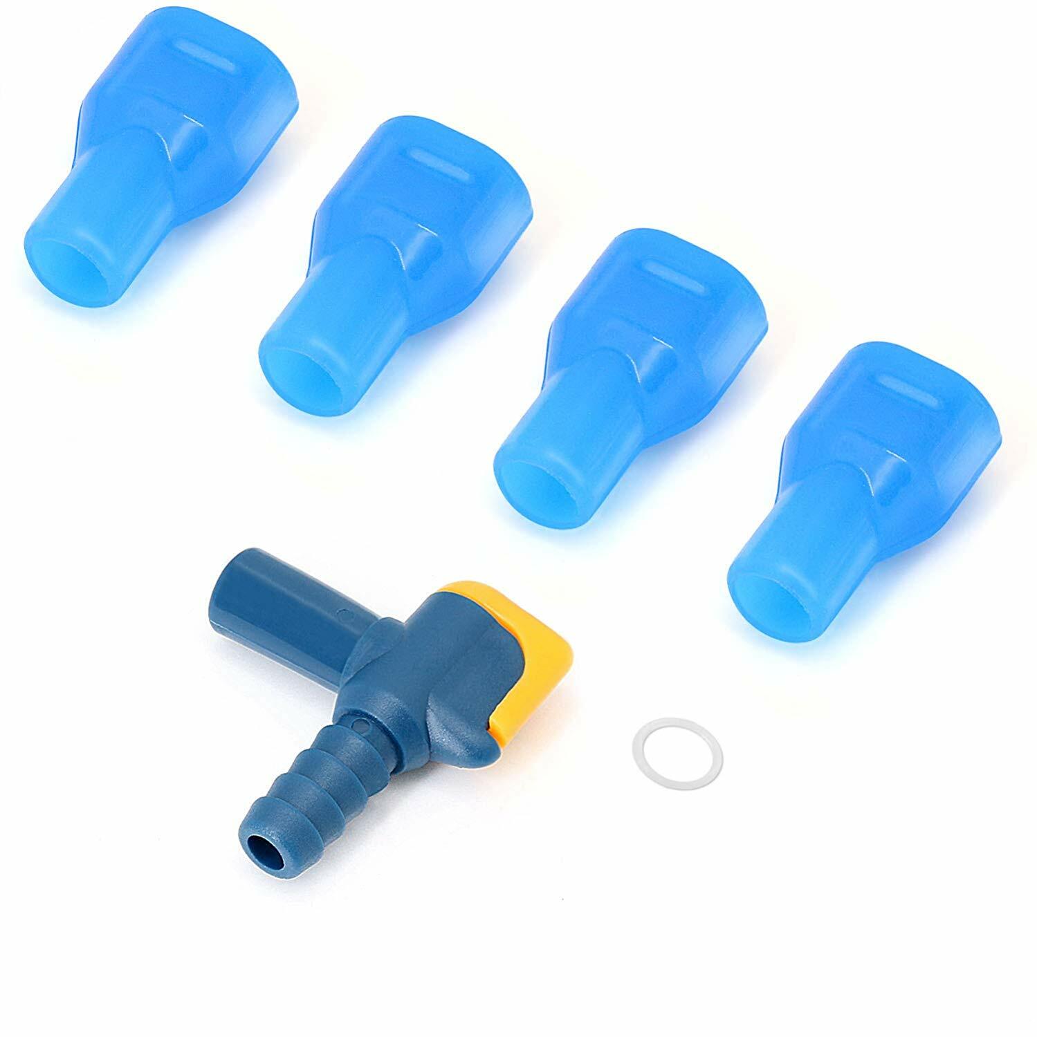 4 Pk Bite Valve Replacement 90 Degree Silicone Mouthpiece For Camelback