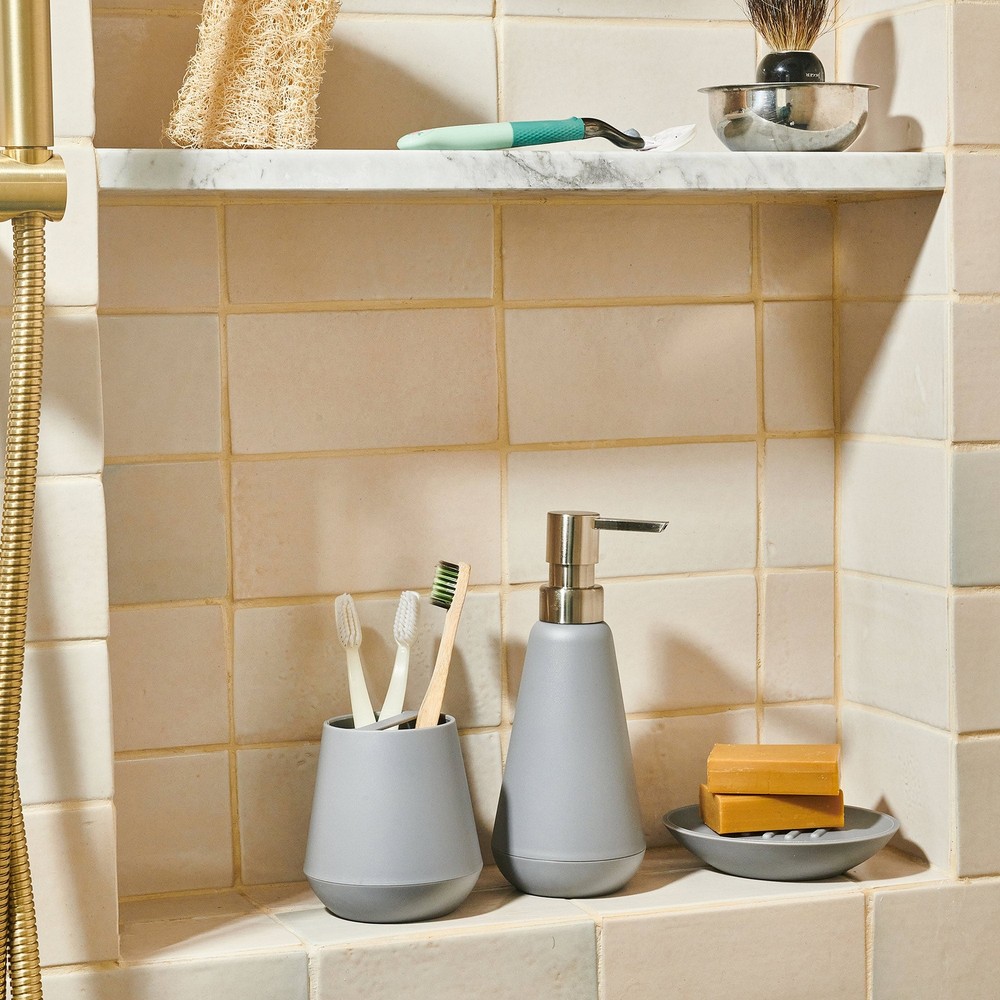 Sttelli 5-Piece Bathroom Essentials Bundle - Grey