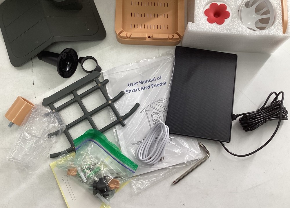 Smart Bird Feeder AI Identify Bird Camera Feeder Solar Powered
